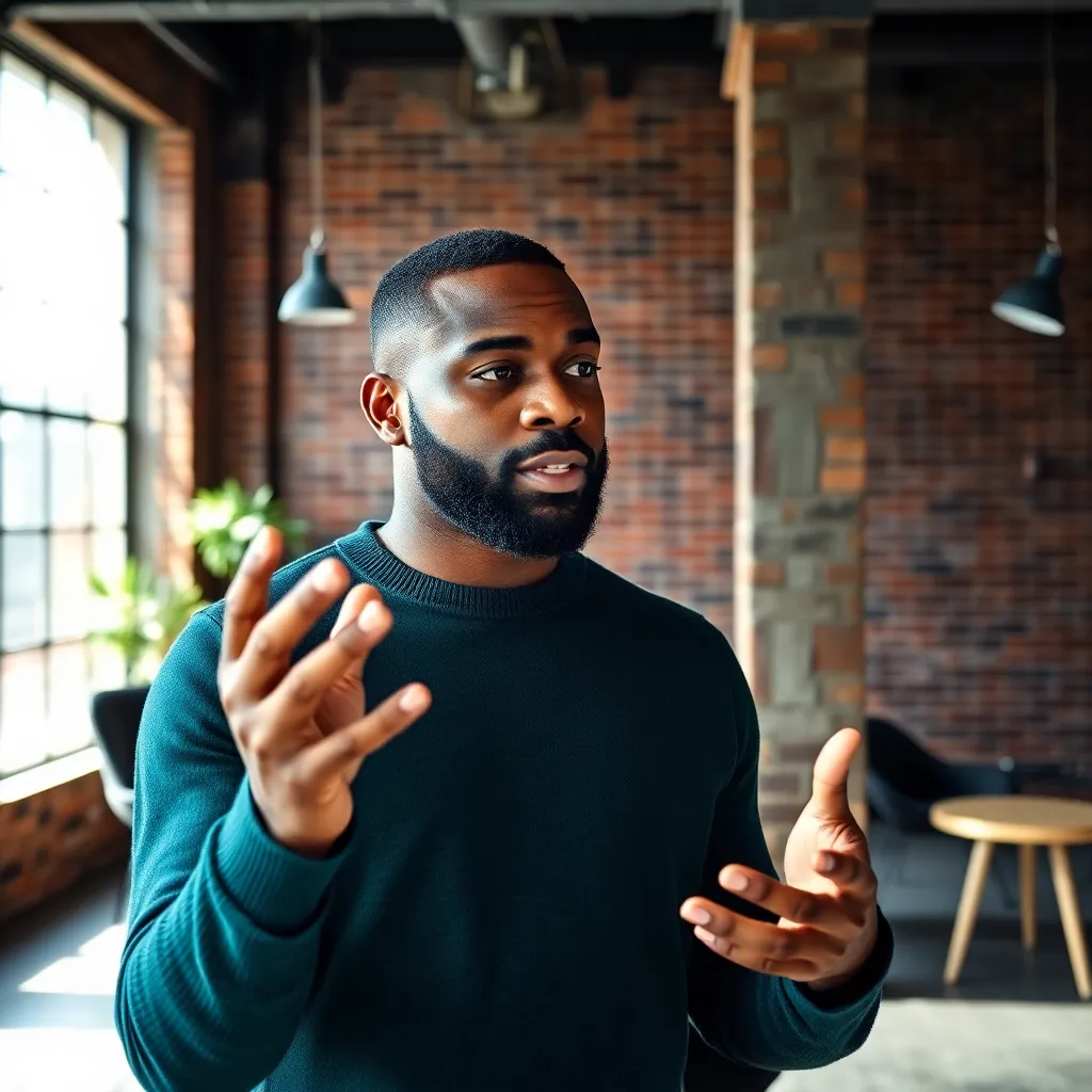 Portret van Thomas, een man van middelbare leeftijd