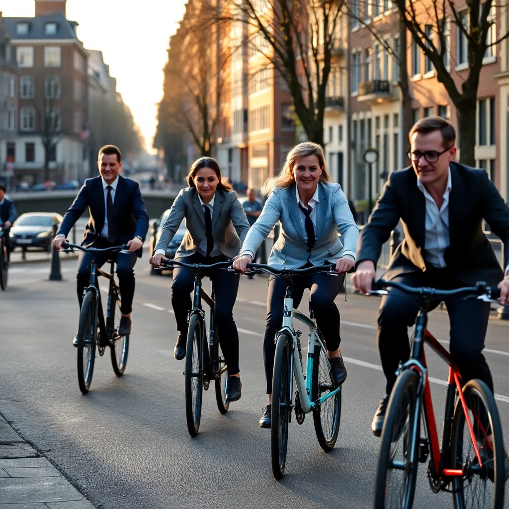 Een Nederlands werkoverleg met positieve interactie